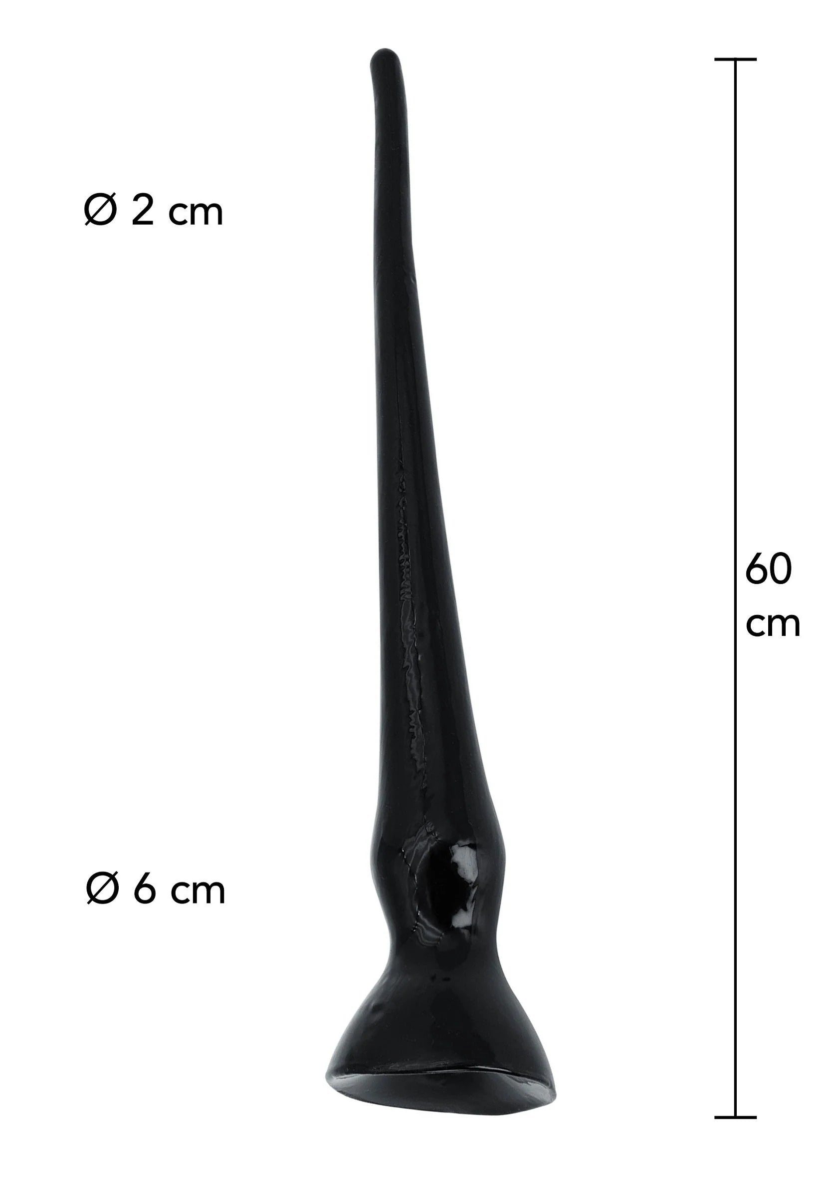 Bestel: Anal Trainer 60 cm by Hidden Desire - bij Happytoys: de erotische sex webshop | liever Happy dan Easy ⭐⭐⭐⭐⭐ - Default Title - 16884 - BLACK