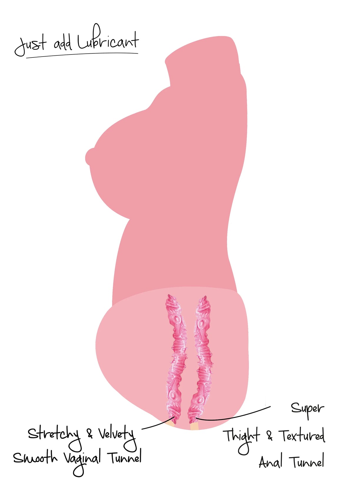 Beste vandaag nog: Juicy Double D Sex Doll Torso 5.2 kg by Hidden Desire - bij Happytoys Sexshop: Toys for Feeling Happy & Easy 😊
