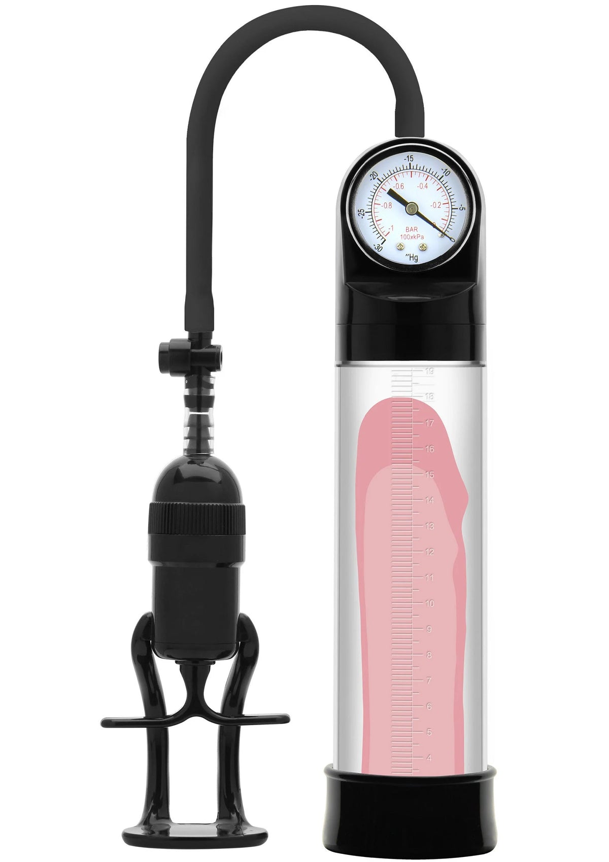 Beste vandaag nog: Pro Pressure Penis Pump by Hidden Desire - bij Happytoys Sexshop: Toys for Feeling Happy & Easy 😊