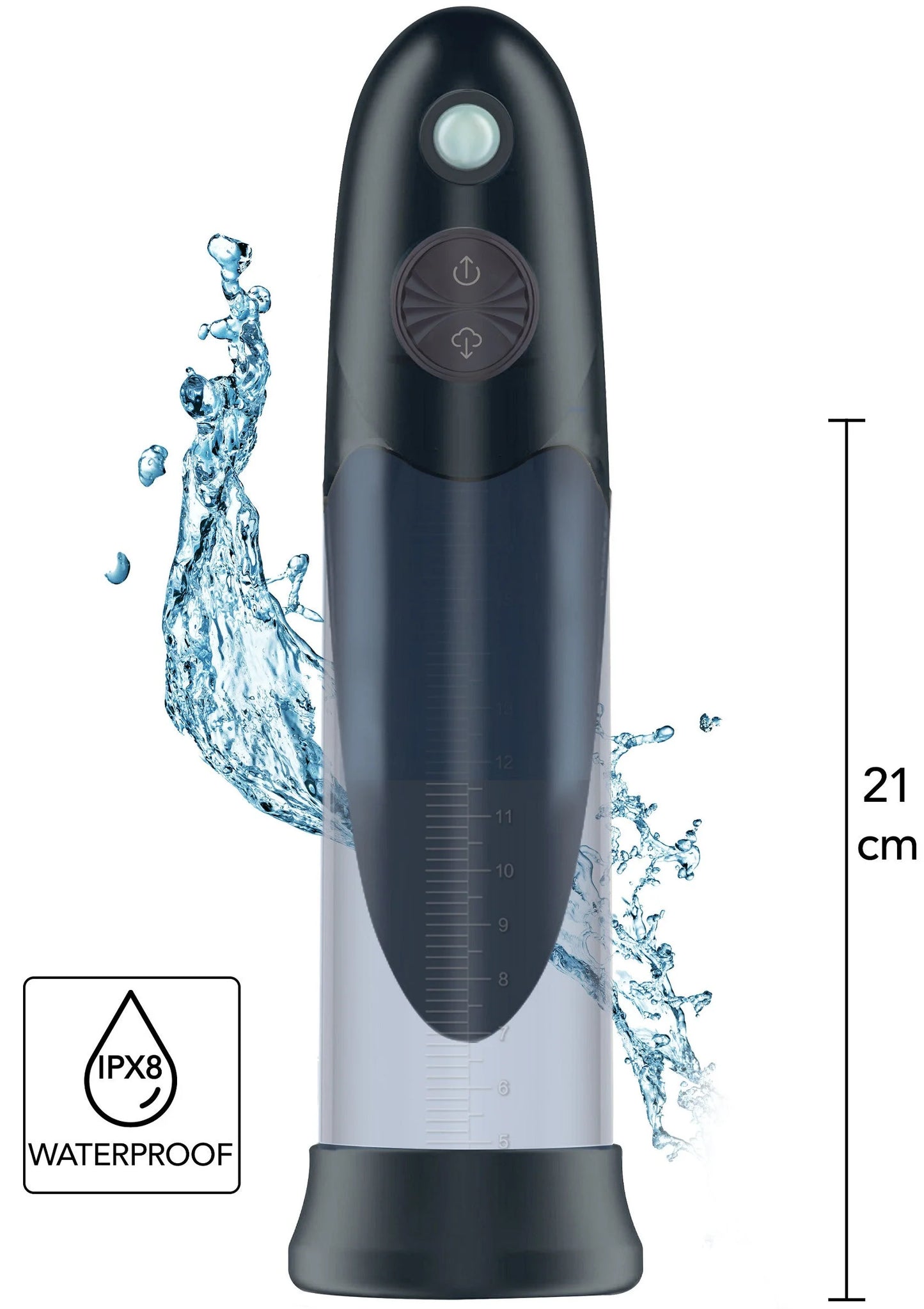 Beste vandaag nog: Automatic Aqua Penis Pump by Hidden Desire - bij Happytoys Sexshop: Toys for Feeling Happy & Easy 😊 - Default Title - 16964 - BLACK