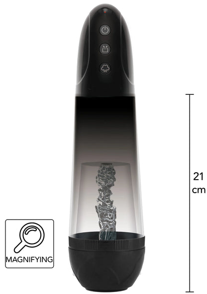 Beste vandaag nog: Automatic Magnify Penis Pump by Hidden Desire - bij Happytoys Sexshop: Toys for Feeling Happy & Easy 😊 - Default Title - 16965 - BLACK