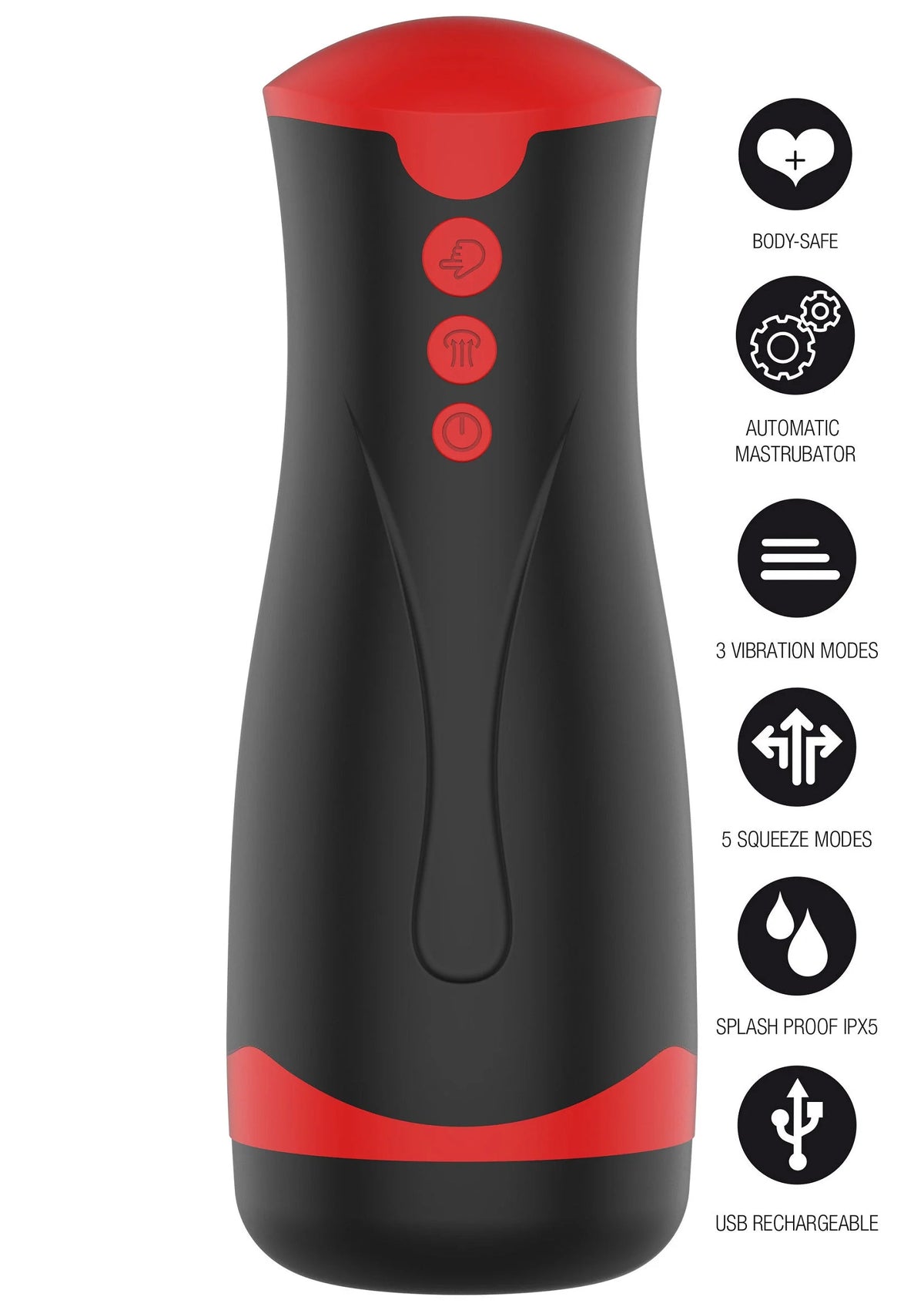 Beste vandaag nog: Deep Squeeze Masturbator by Hidden Desire - bij Happytoys Sexshop: Toys for Feeling Happy & Easy 😊