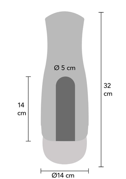 Beste vandaag nog: Super Suction Nutbuster Triple Masturbator by Hidden Desire - bij Happytoys Sexshop: Toys for Feeling Happy & Easy 😊
