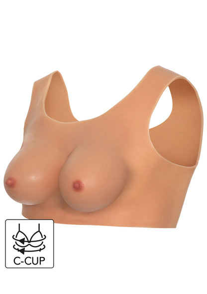 Beste vandaag nog: Wearable Breasts Top C Cup by Hidden Desire - bij Happytoys Sexshop: Toys for Feeling Happy & Easy 😊 - Default Title - 16980 - SKIN