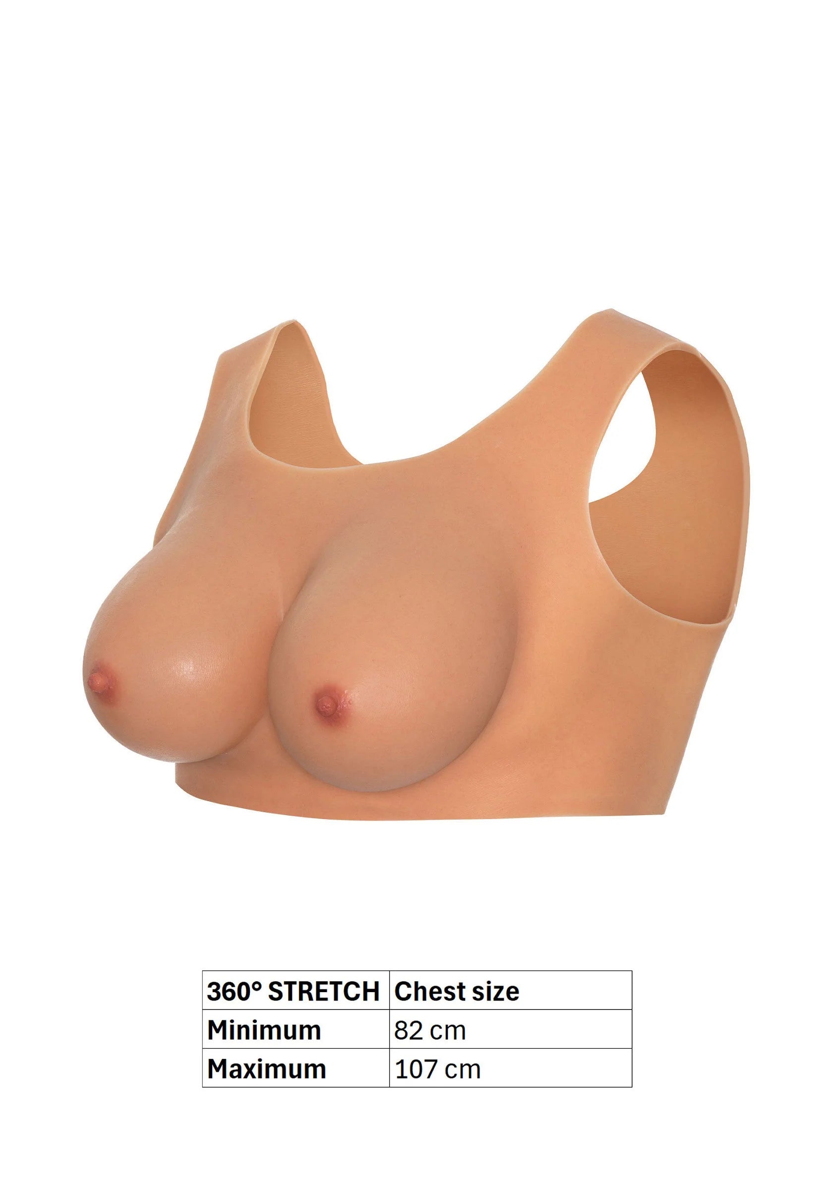 Beste vandaag nog: Wearable Breasts Top C Cup by Hidden Desire - bij Happytoys Sexshop: Toys for Feeling Happy & Easy 😊