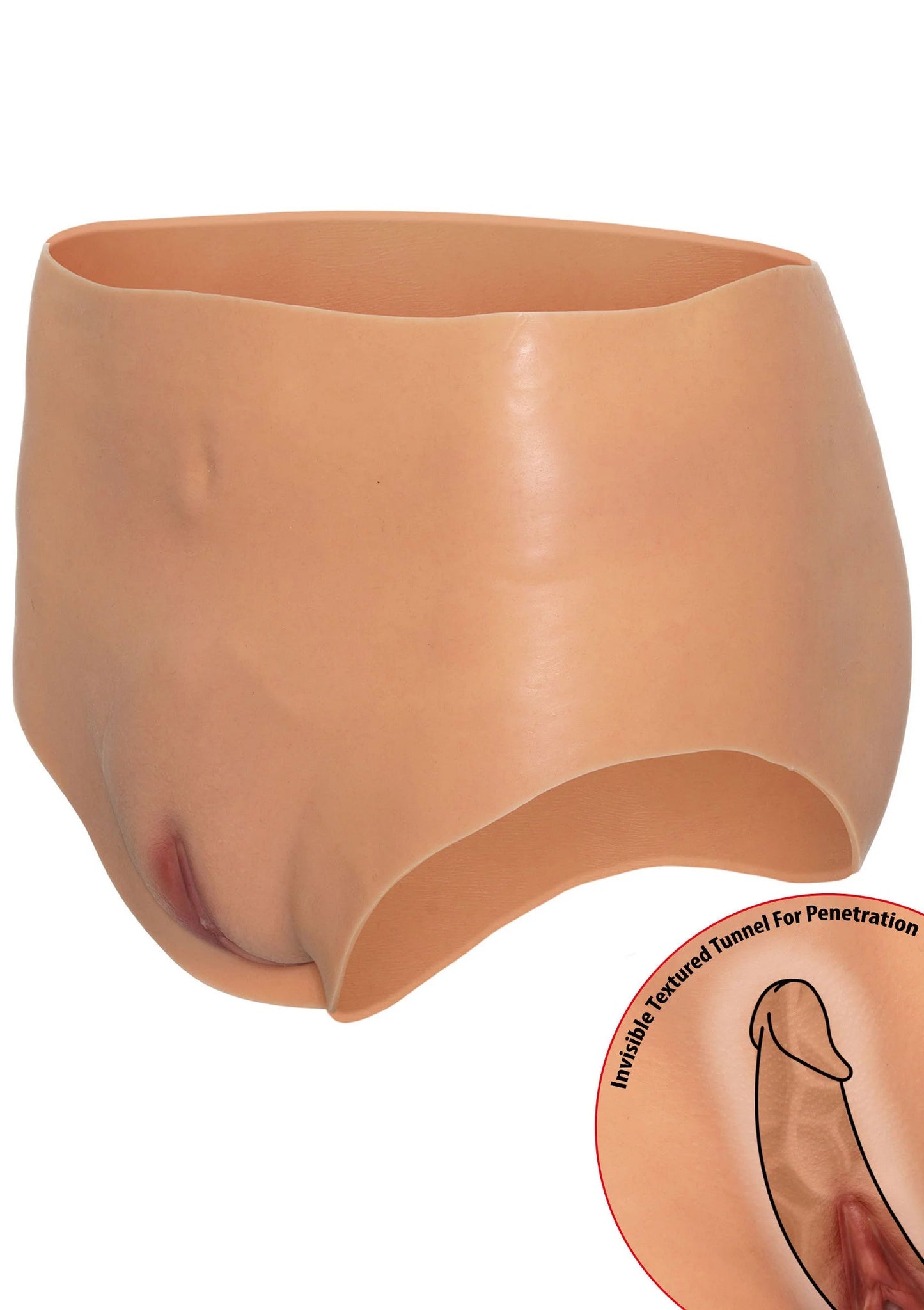 Beste vandaag nog: Open Vagina Brief High Waist by CalExotics - bij Happytoys Sexshop: Toys for Feeling Happy & Easy 😊 - Default Title - 16990 - SKIN