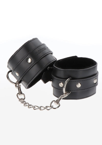 Beste vandaag nog: Wrist Cuffs - bij Happytoys Sexshop: online sex shop for Feeling Happy & Easy 😊 - Default Title - 17100 - BLACK