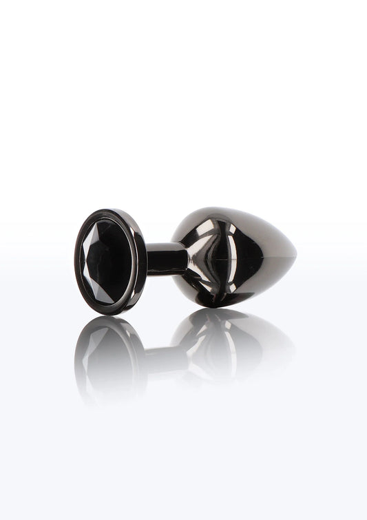 Bestel: Butt Plug With Diamond Jewel M - bij Happytoys: de erotische sex webshop | liever Happy dan Easy ⭐⭐⭐⭐⭐