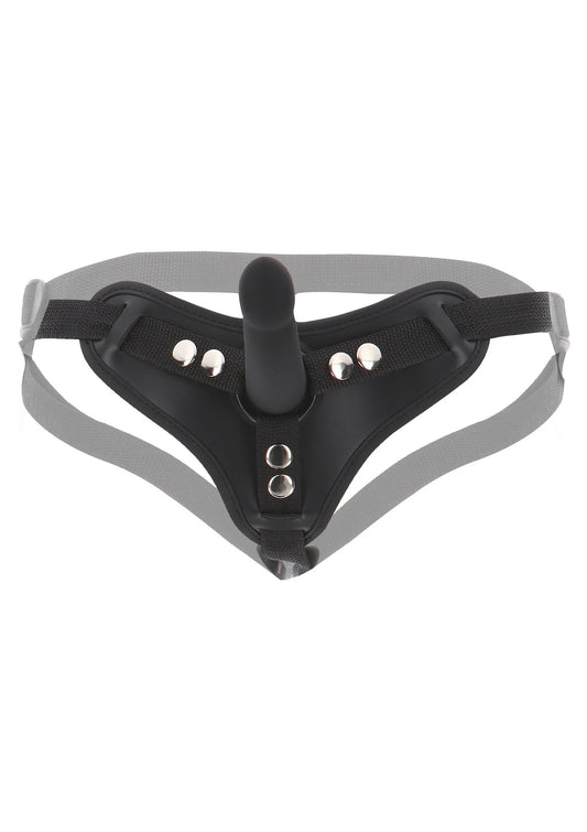 Bestel: Strap - On Harness With Dong Small - bij Happytoys: de erotische sex webshop | liever Happy dan Easy ⭐⭐⭐⭐⭐