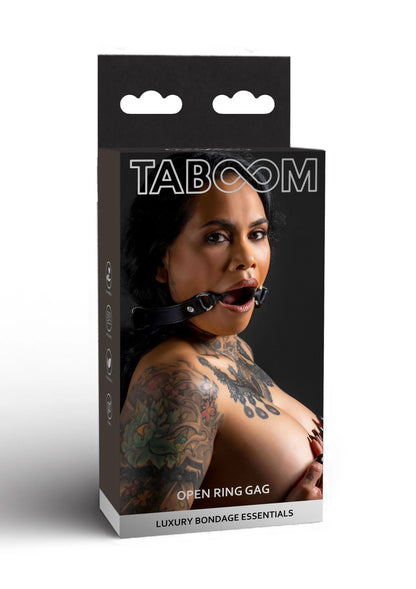 Bestel: Open Ring Gag - bij Happytoys: de erotische sex webshop | liever Happy dan Easy ⭐⭐⭐⭐⭐