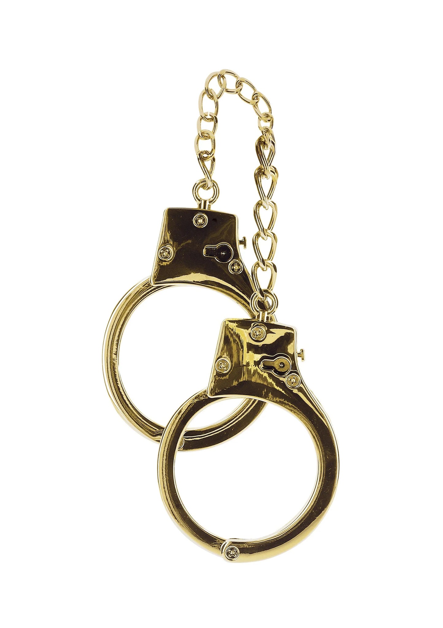 Bestel: Gold Plated BDSM Handcuffs - bij Happytoys: de erotische sex webshop | liever Happy dan Easy ⭐⭐⭐⭐⭐