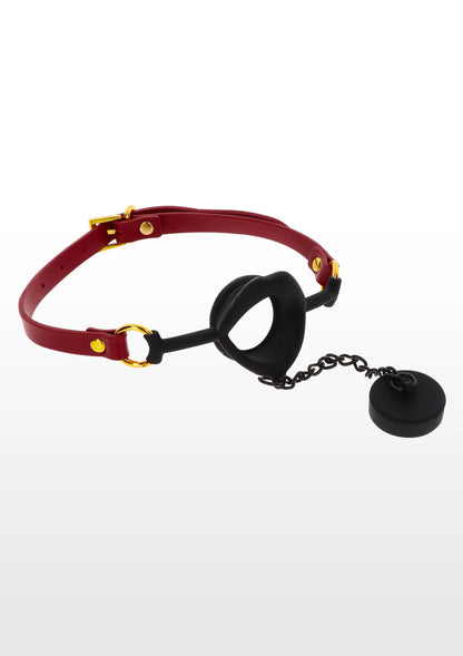 Bestel: Kinky Gag with Plug - bij Happytoys: de erotische sex webshop | liever Happy dan Easy ⭐⭐⭐⭐⭐
