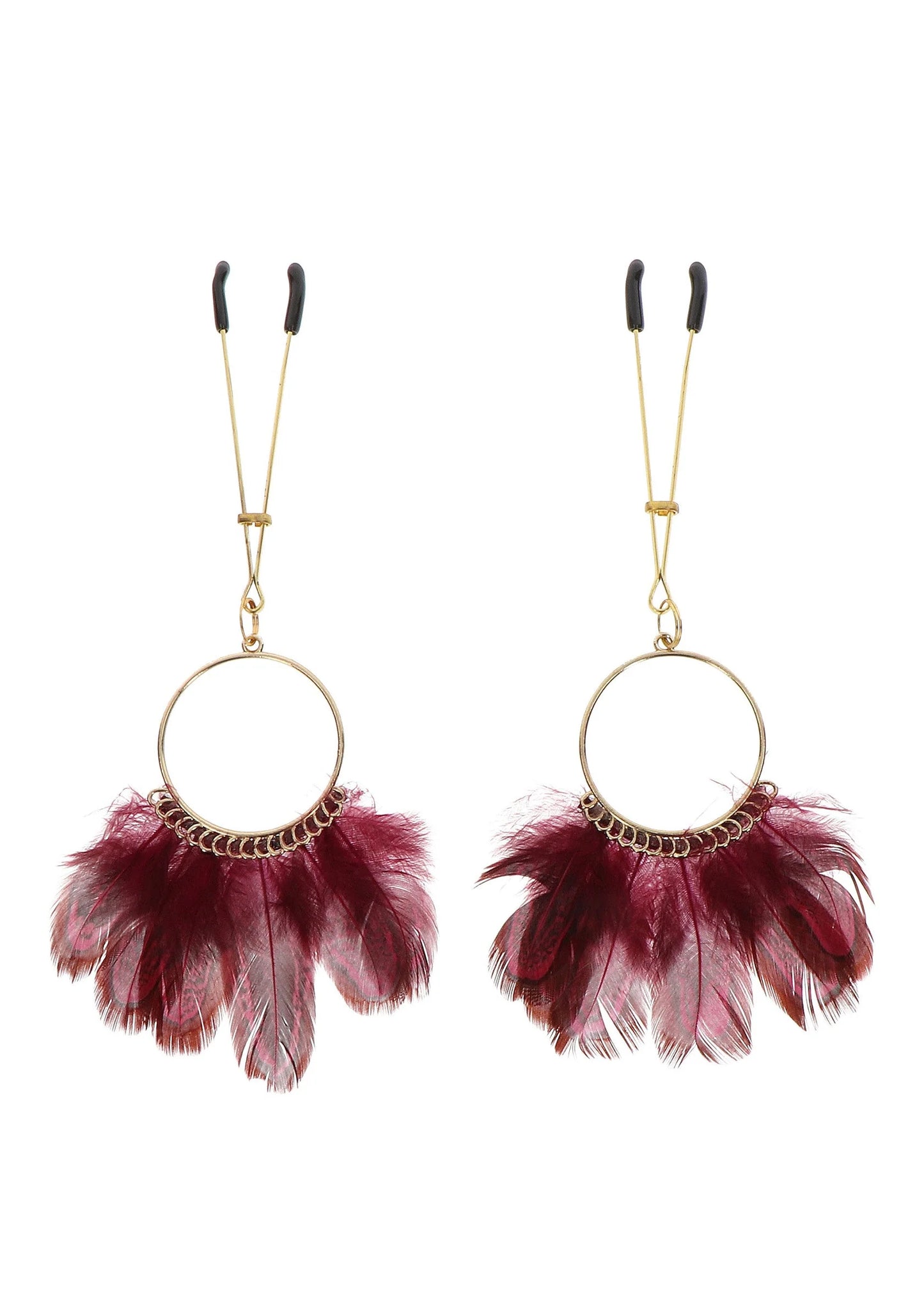 Bestel: Tweezers With Feathers - bij Happytoys: de erotische sex webshop | liever Happy dan Easy ⭐⭐⭐⭐⭐