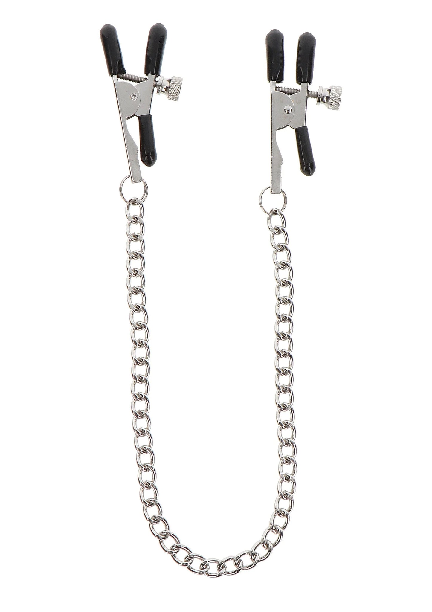 Beste vandaag nog: Adjustable Clamps With Chain - bij Happytoys Sexshop: online sex shop for Feeling Happy & Easy 😊