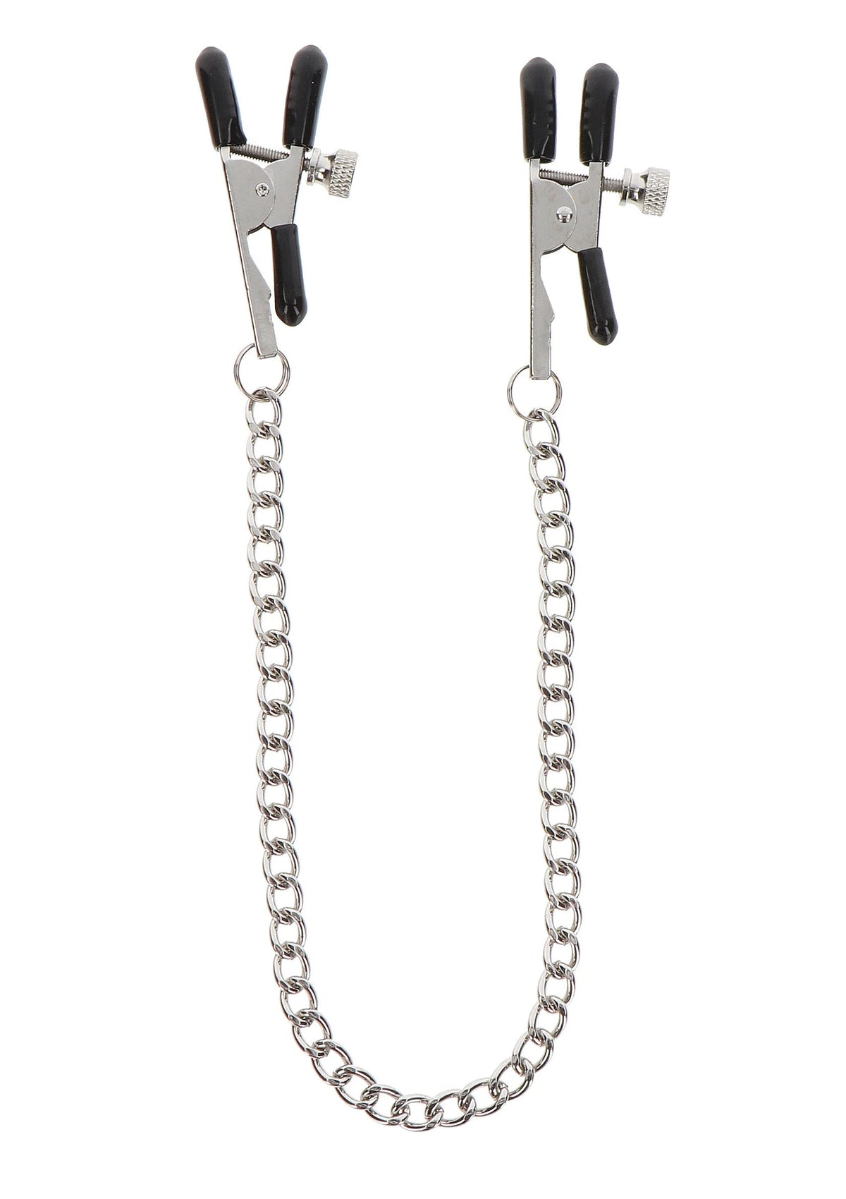 Beste vandaag nog: Adjustable Clamps With Chain - bij Happytoys Sexshop: online sex shop for Feeling Happy & Easy 😊