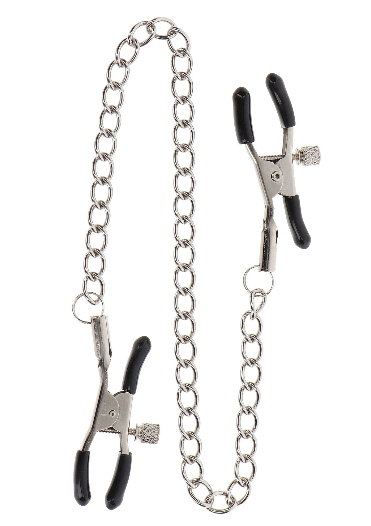 Beste vandaag nog: Adjustable Clamps With Chain - bij Happytoys Sexshop: online sex shop for Feeling Happy & Easy 😊