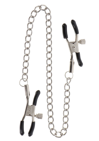 Beste vandaag nog: Adjustable Clamps With Chain - bij Happytoys Sexshop: online sex shop for Feeling Happy & Easy 😊