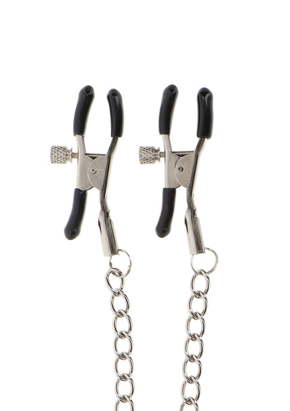 Beste vandaag nog: Adjustable Clamps With Chain - bij Happytoys Sexshop: online sex shop for Feeling Happy & Easy 😊