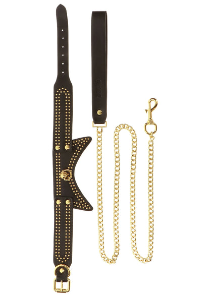 Beste vandaag nog: Studded Collar and Leash by Taboom - bij Happytoys Sexshop: online sex shop for Feeling Happy & Easy 😊