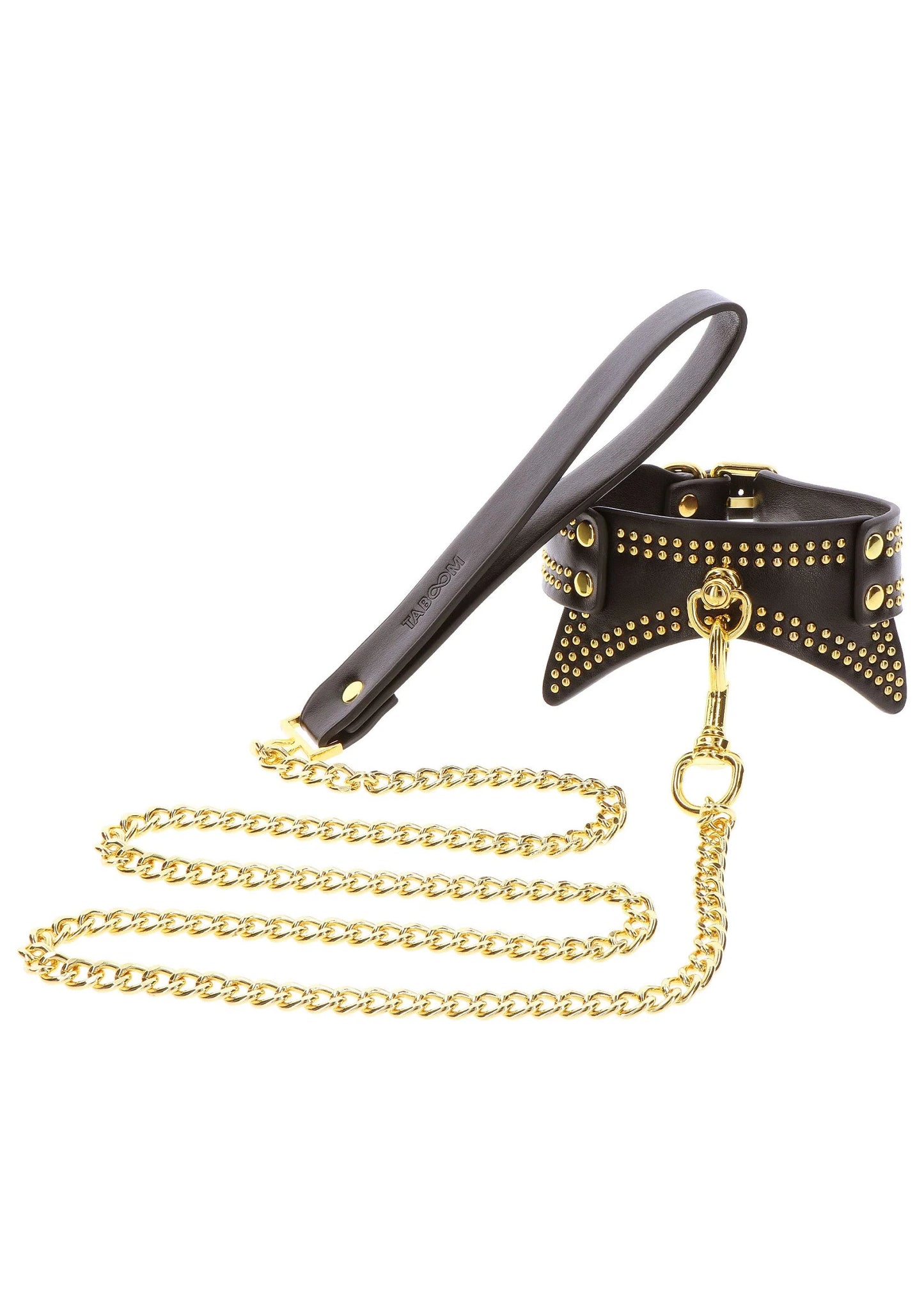 Beste vandaag nog: Studded Collar and Leash by Taboom - bij Happytoys Sexshop: online sex shop for Feeling Happy & Easy 😊