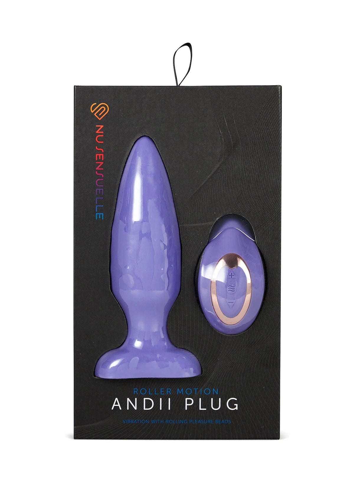 Beste vandaag nog: Andii Roller Motion Plug by Nu Sensuelle - bij Happytoys Sexshop: online sex shop for Feeling Happy & Easy 😊