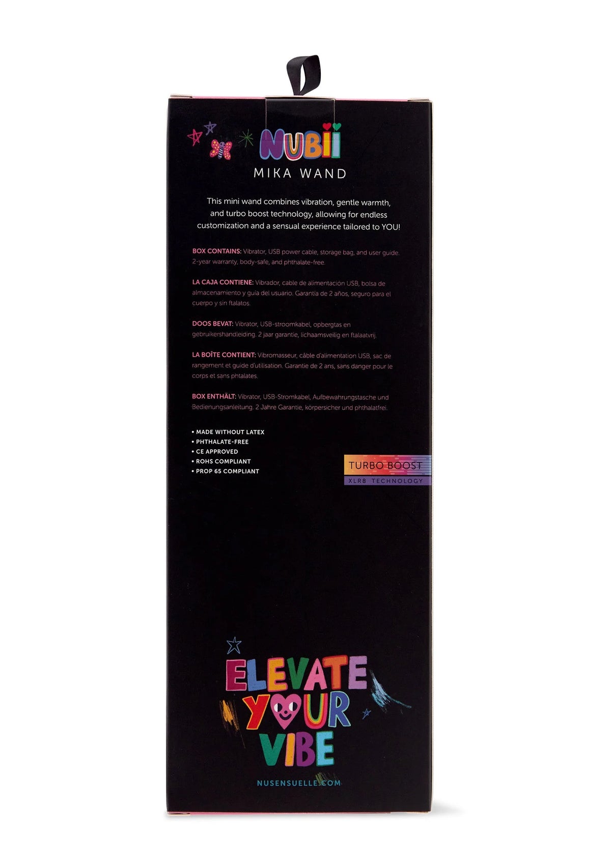 Beste vandaag nog: Nubii Mika Wand by NuSensuelle - bij Happytoys Sexshop: online sex shop for Feeling Happy & Easy 😊