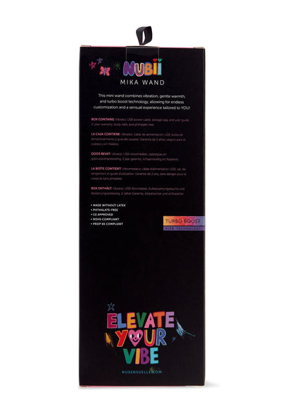 Beste vandaag nog: Nubii Mika Wand by NuSensuelle - bij Happytoys Sexshop: online sex shop for Feeling Happy & Easy 😊