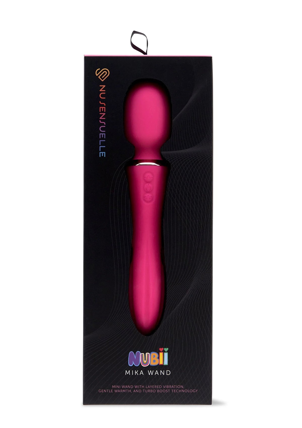 Beste vandaag nog: Nubii Mika Wand by NuSensuelle - bij Happytoys Sexshop: online sex shop for Feeling Happy & Easy 😊