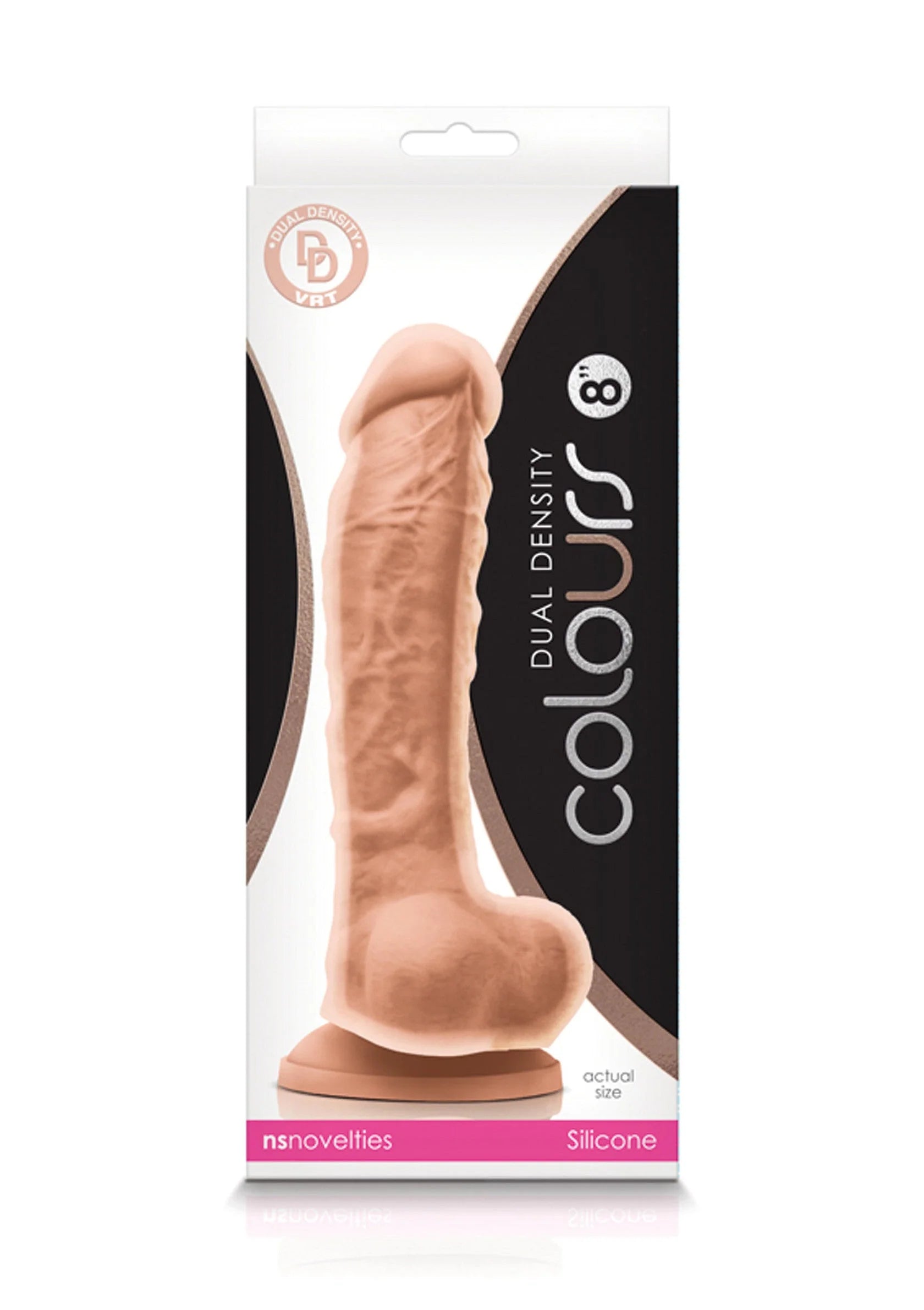 Bestel: Colours Dual Density 8 inch by NS Novelties - bij Happytoys: de erotische sex webshop | liever Happy dan Easy ⭐⭐⭐⭐⭐