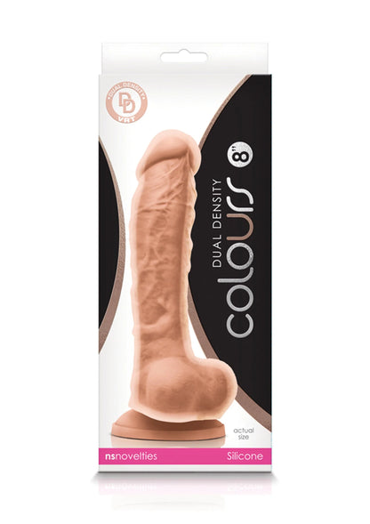 Bestel: Colours Dual Density 8 inch by NS Novelties - bij Happytoys: de erotische sex webshop | liever Happy dan Easy ⭐⭐⭐⭐⭐
