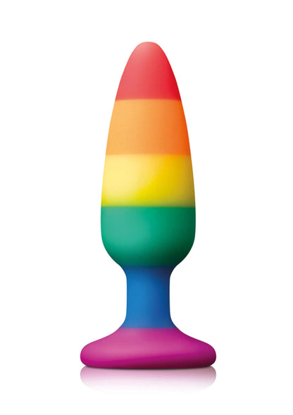 Bestel: Colours Pride Edition Pleasure Plug Medium Butplug by NS Novelties - bij Happytoys: de erotische sex webshop | liever Happy dan Easy ⭐⭐⭐⭐⭐
