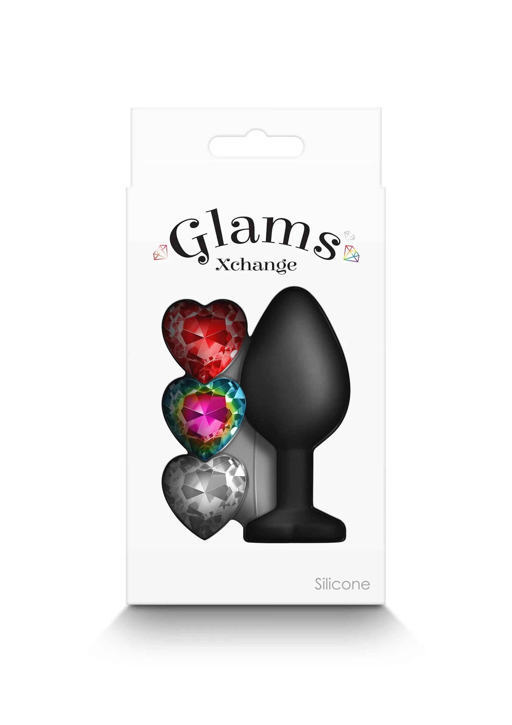 Bestel: Glams Xchange Heart Medium by NS Novelties - bij Happytoys: de erotische sex webshop | liever Happy dan Easy ⭐⭐⭐⭐⭐