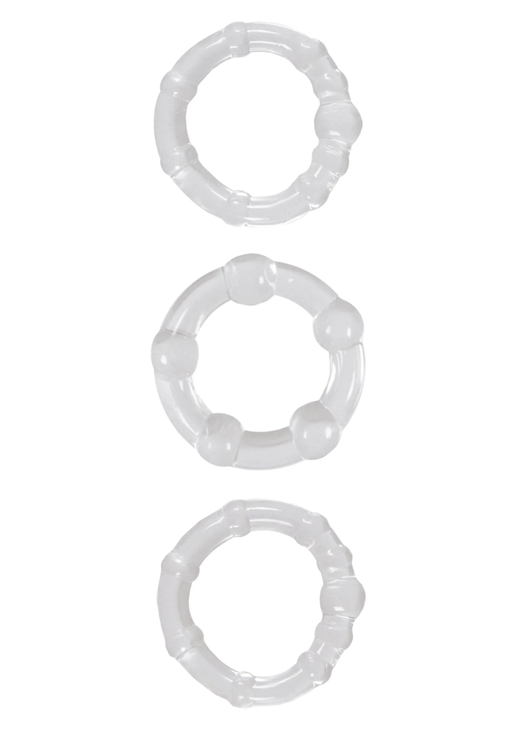 Bestel: Stamina Rings by NS Novelties - bij Happytoys: de erotische sex webshop | liever Happy dan Easy ⭐⭐⭐⭐⭐ - Clear - 18368 - CLEAR