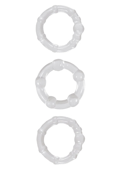 Bestel: Stamina Rings by NS Novelties - bij Happytoys: de erotische sex webshop | liever Happy dan Easy ⭐⭐⭐⭐⭐ - Clear - 18368 - CLEAR