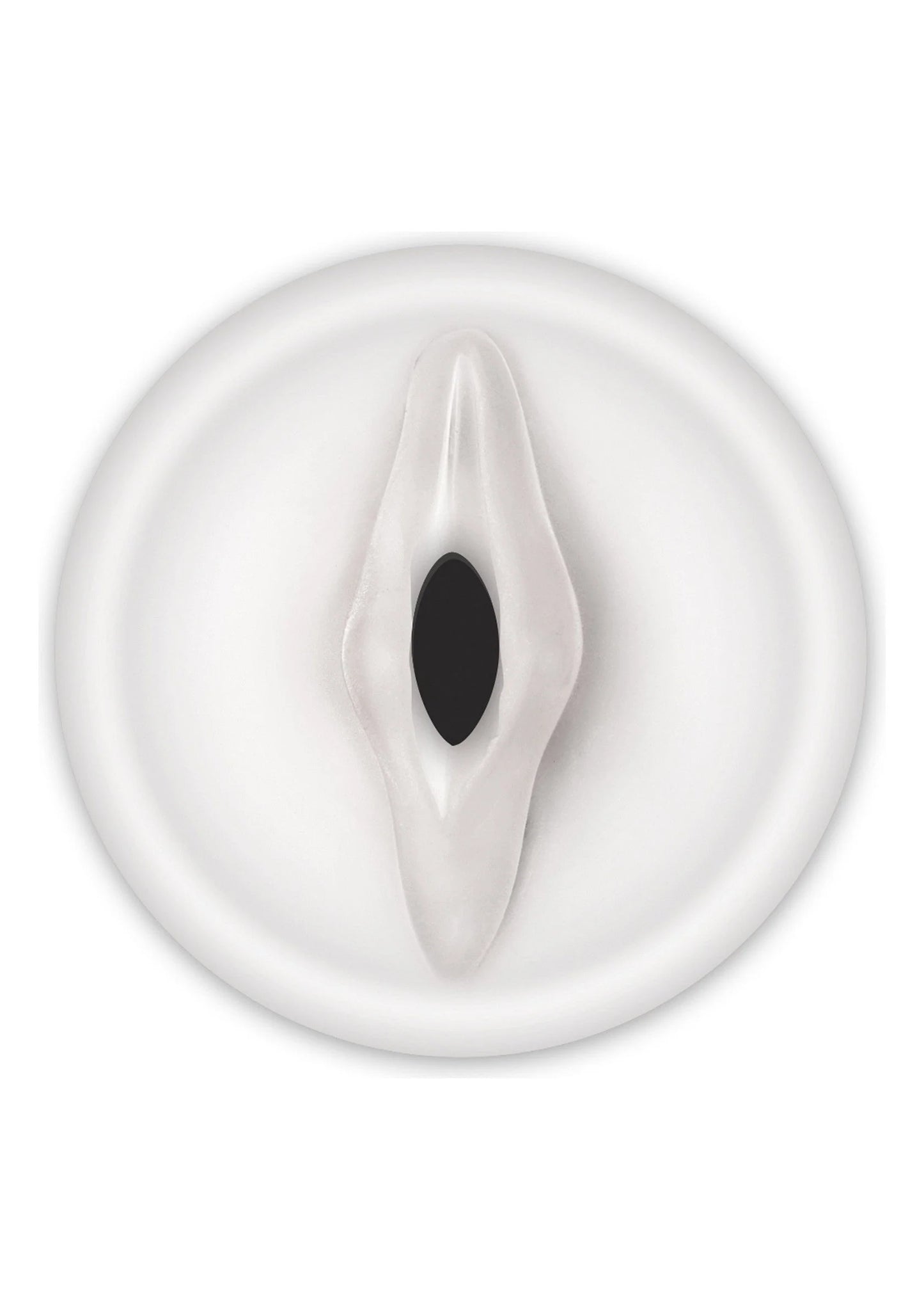 Witte universele pomp-mouw met lange smalle vorm en ovale opening