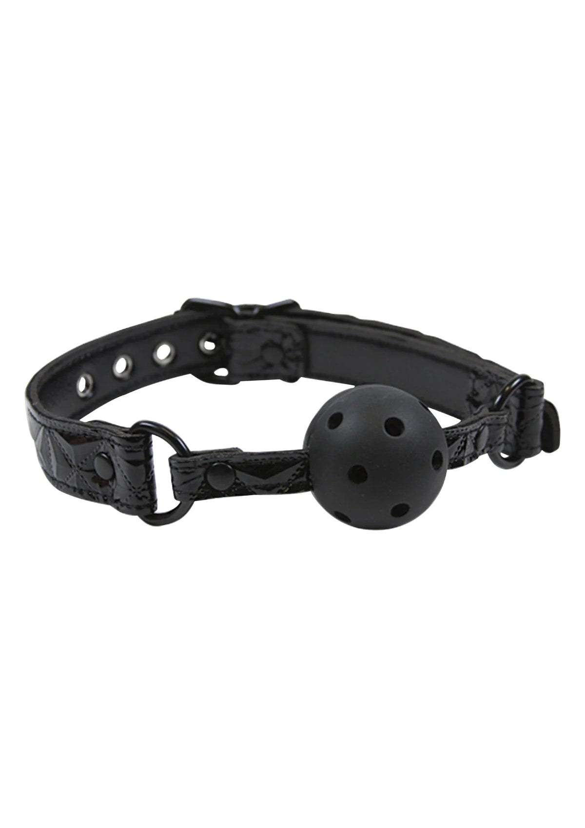 Beste vandaag nog: Ball Gag by NS Novelties - bij Happytoys Sexshop: online sex shop for Feeling Happy & Easy 😊 - Zwart - 18462 - BLACK