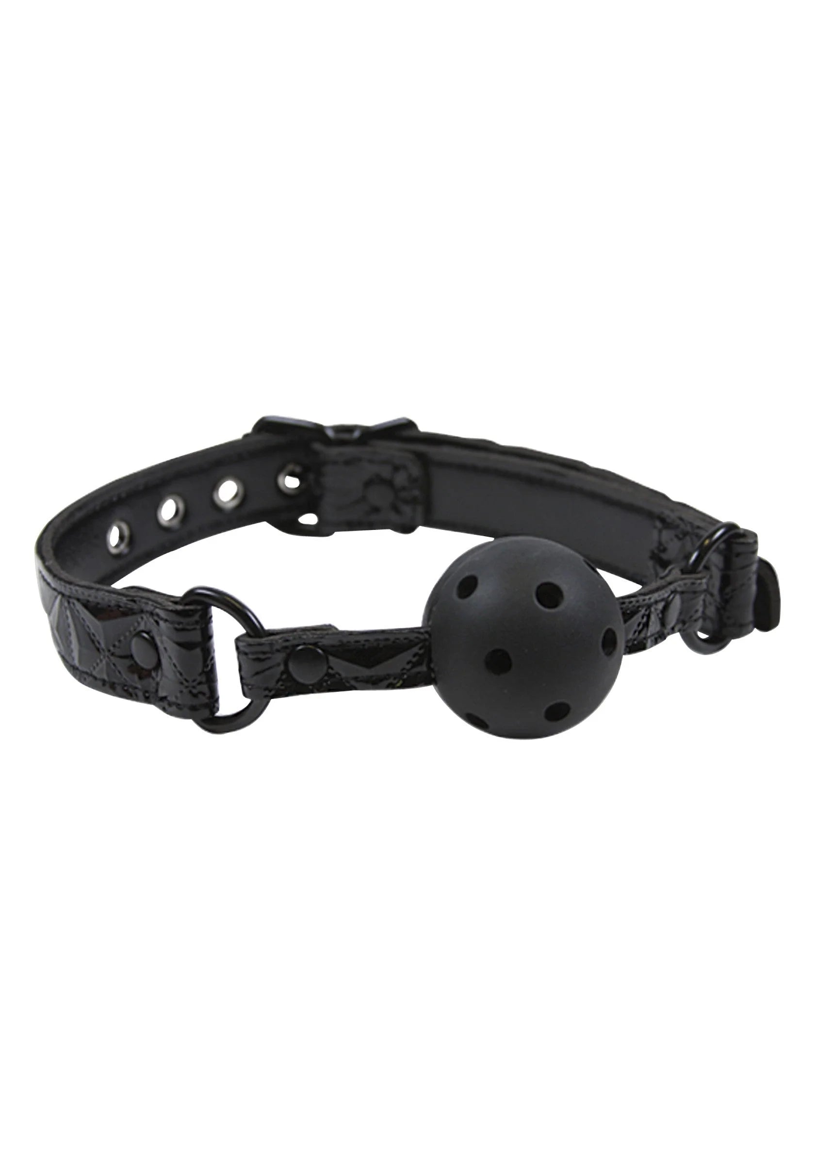 Beste vandaag nog: Ball Gag by NS Novelties - bij Happytoys Sexshop: online sex shop for Feeling Happy & Easy 😊 - Zwart - 18462 - BLACK