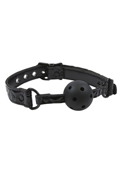 Beste vandaag nog: Ball Gag by NS Novelties - bij Happytoys Sexshop: online sex shop for Feeling Happy & Easy 😊 - Zwart - 18462 - BLACK