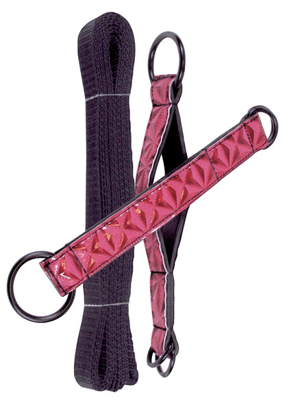 Beste vandaag nog: Bed Restraint Straps by NS Novelties - bij Happytoys Sexshop: online sex shop for Feeling Happy & Easy 😊 - Roze - 18469 - PINK