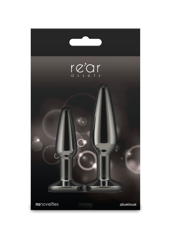 Beste vandaag nog: Tapered Training Kit 3 Pcs Butt plugs by NS Novelties Rear Assets - bij Happytoys Sexshop: online sex shop for Feeling Happy & Easy 😊