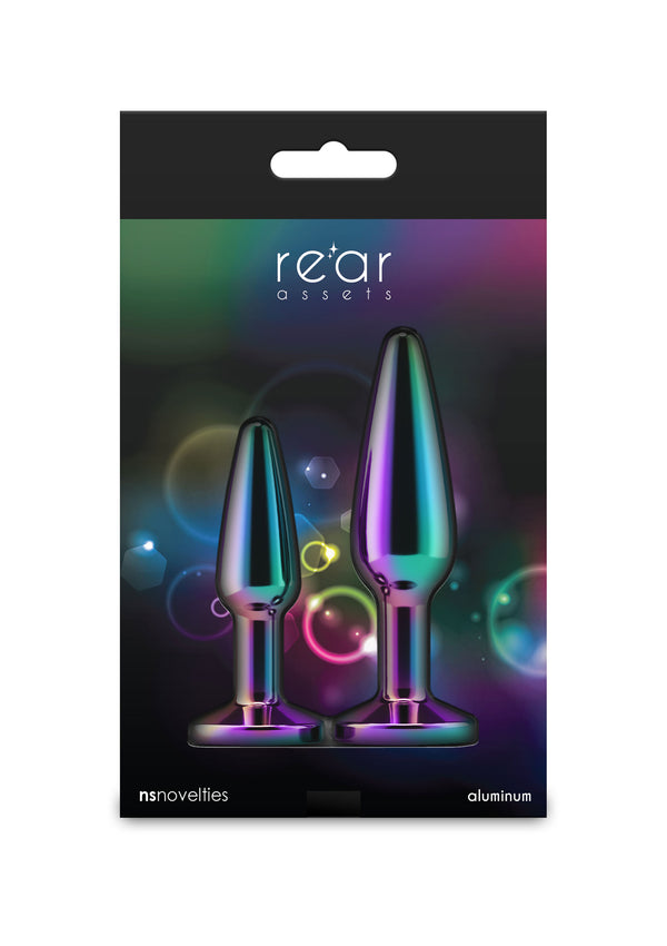 Beste vandaag nog: Tapered Training Kit 3 Pcs Butt plugs by NS Novelties Rear Assets - bij Happytoys Sexshop: online sex shop for Feeling Happy & Easy 😊