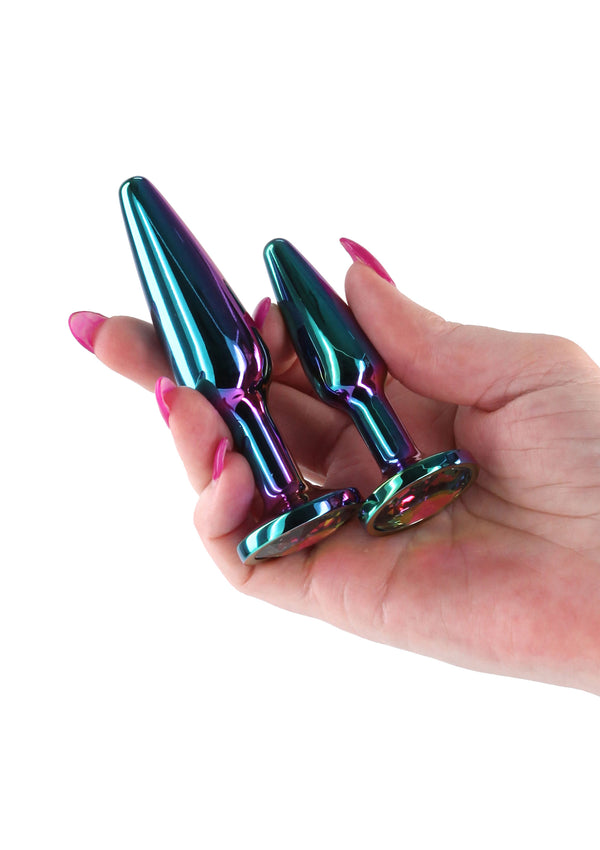 Beste vandaag nog: Tapered Training Kit 3 Pcs Butt plugs by NS Novelties Rear Assets - bij Happytoys Sexshop: online sex shop for Feeling Happy & Easy 😊