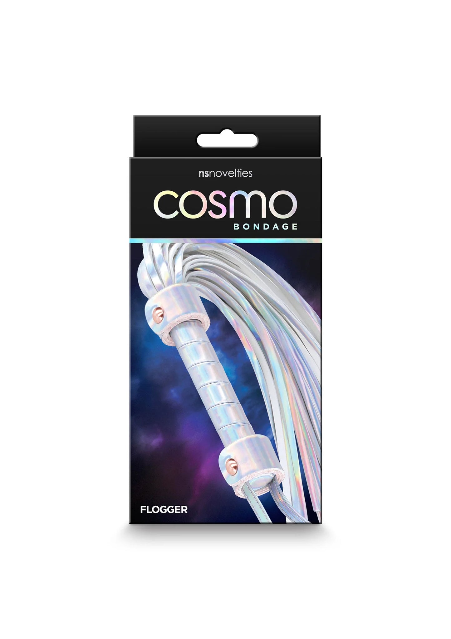 Bestel: Cosmo Bondage Flogger by NS Novelties - bij Happytoys: de erotische sex webshop | liever Happy dan Easy ⭐⭐⭐⭐⭐