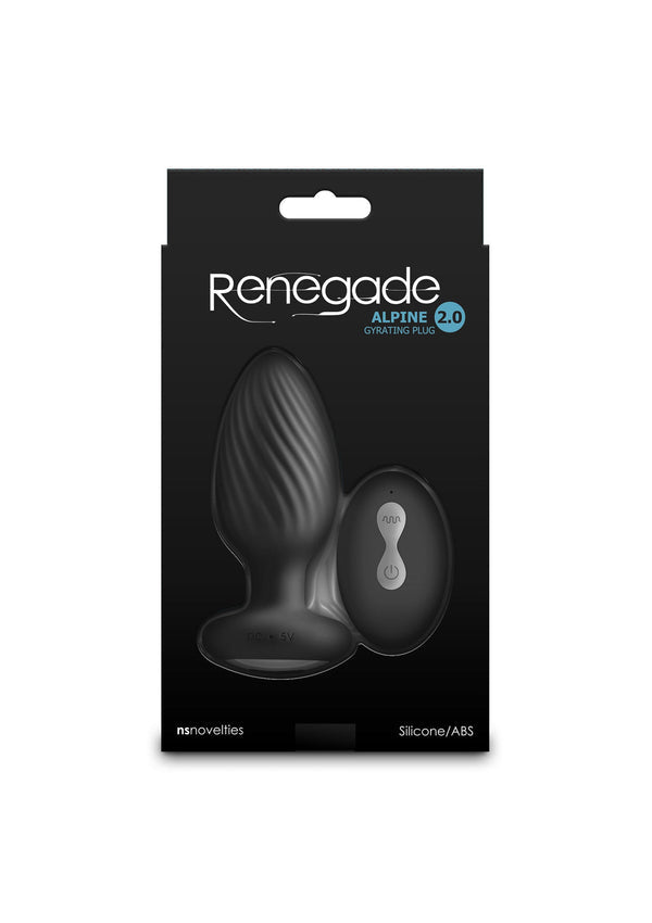 Bestel: Alpine 2.0 remote controlled vibrating Buttplug by NS Novelties Renegade - bij Happytoys: de erotische sex webshop | liever Happy dan Easy ⭐⭐⭐⭐⭐