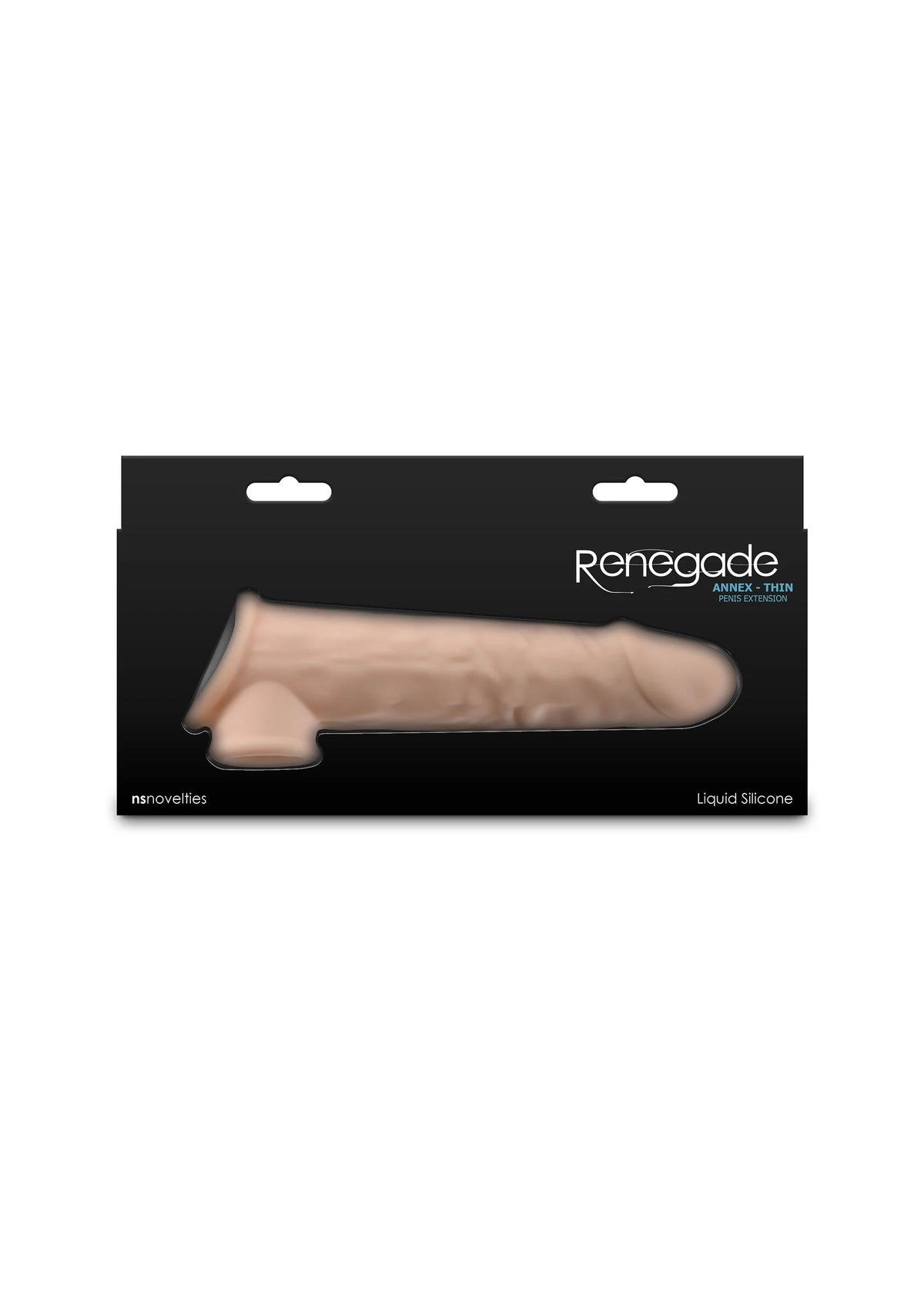 Verpakking van Renegade dunne siliconen penishoes, vloeibare siliconen