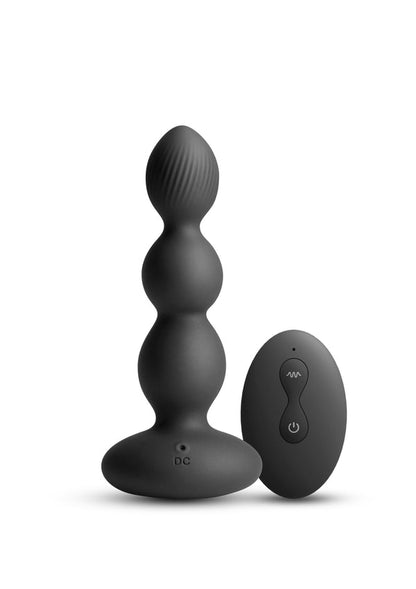 Beste vandaag nog: Valor Remote Controlled Buttplug by NS Novelties - bij Happytoys Sexshop: online sex shop for Feeling Happy & Easy 😊 - Default Title - 19002 - BLACK