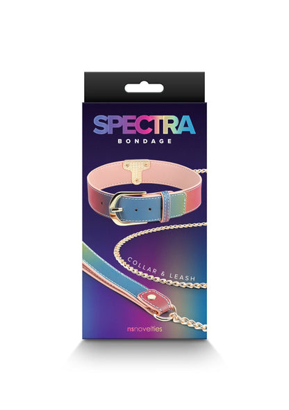 Bestel: Spectra Bondage Collar & Leash by NS Novelties - bij Happytoys: de erotische sex webshop | liever Happy dan Easy ⭐⭐⭐⭐⭐