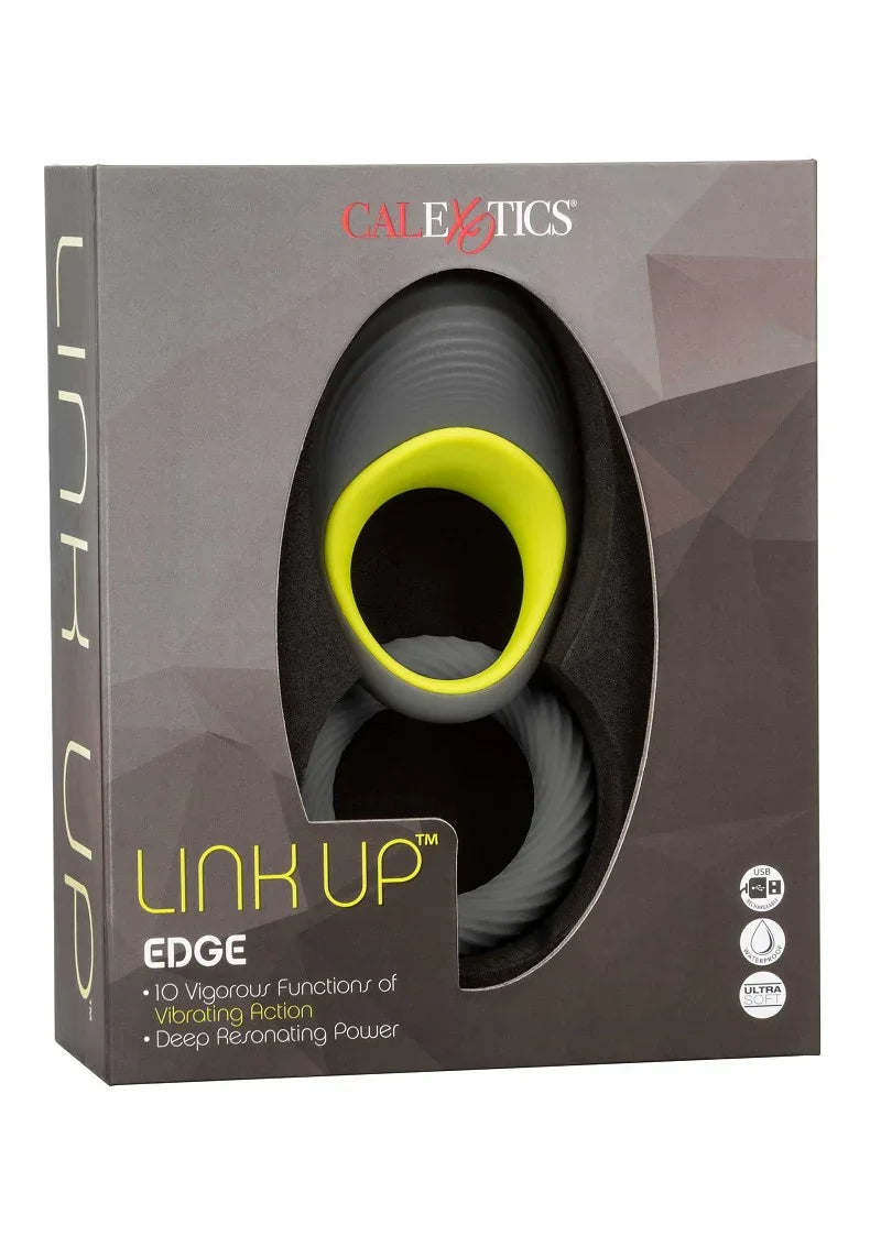 ♂ ☺2 CalExotics Link Up Edge cockring - Happytoys Sexshop: online sex shop for Feeling Happy & Easy 😊 - Discreet geleverd