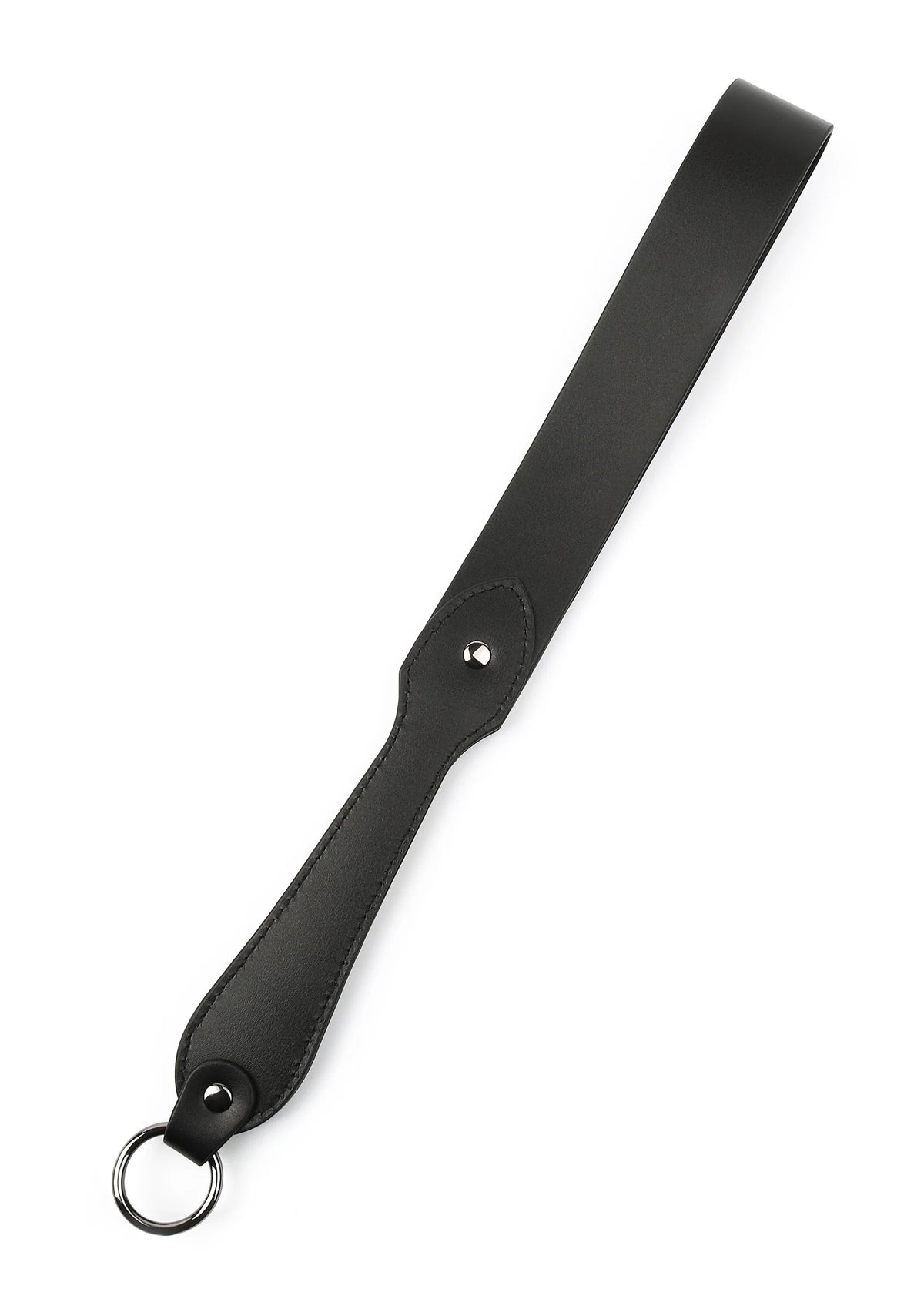 Beste vandaag nog: Genuine Leather Belt Slapper by Hidden Desire - bij Happytoys Sexshop: Toys for Feeling Happy & Easy 😊 - Default Title - 20002 - BLACK