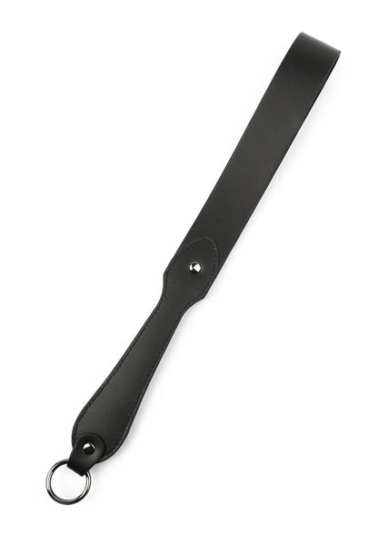 Beste vandaag nog: Genuine Leather Belt Slapper by Hidden Desire - bij Happytoys Sexshop: Toys for Feeling Happy & Easy 😊 - Default Title - 20002 - BLACK